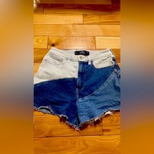 Blue Hollister shorts